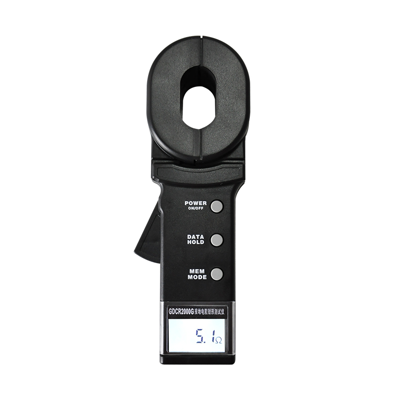 GDCR2000 Series Portable Digital Clamp-On Ground Resistance Tester