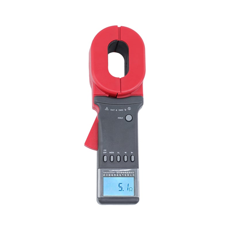 GDCR2000 Series Portable Digital Clamp-On Ground Resistance Tester
