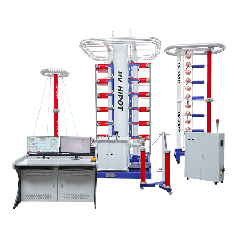 GDCY-900kV/90kJ High Voltage Standard Lightning Impulse Voltage Test System