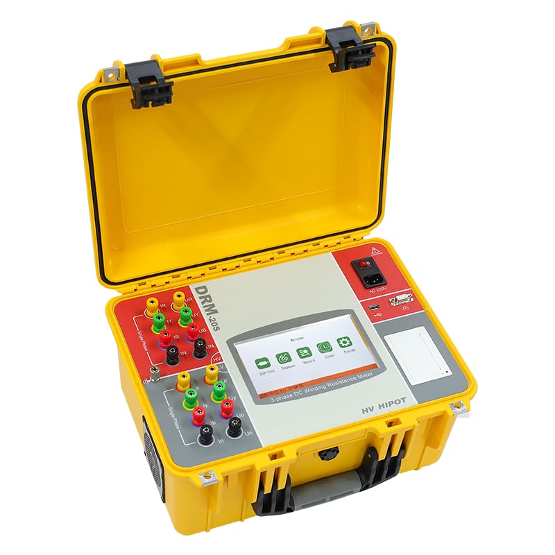 DRM-20S Three-Phase DC Winding Resistance Meter