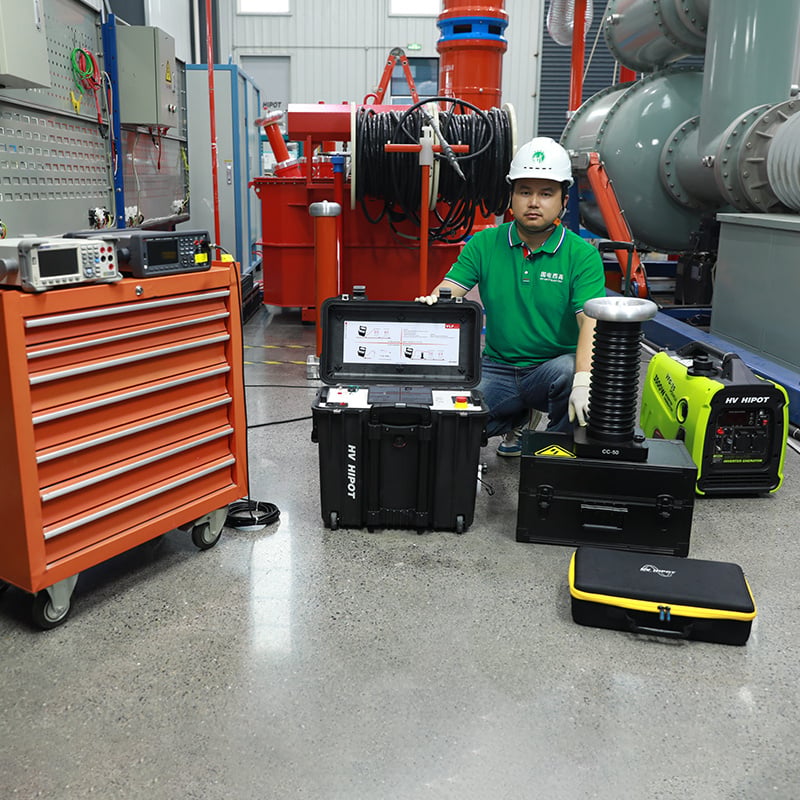 VLF-Series Portable VLF Hipot Test System with Advanced Safety Features