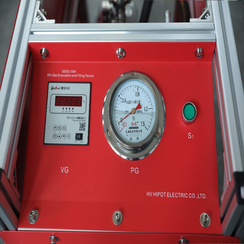 GSH-V/D-55 SF6 Vacuum Pumping, Recovery & Refilling Unit for HV Equipment