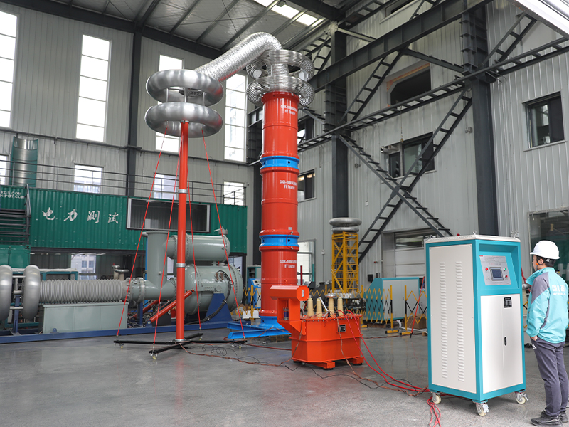 HV HIPOT GDTF-4500kVA/750kV Resonant System | 750kV GIS & Cable Testing Case