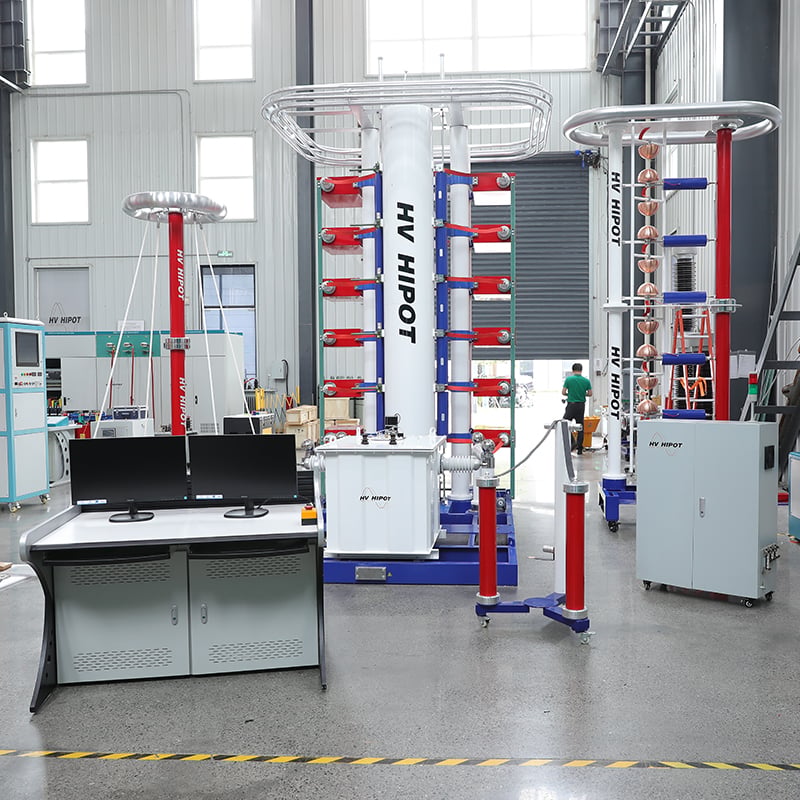 GDCY-900kV/90kJ High Voltage Standard Lightning Impulse Voltage Test System