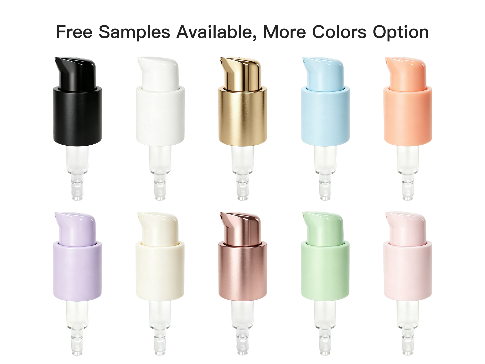 Why choose all-plastic construction for a lotion pump over metal-spring alternatives?