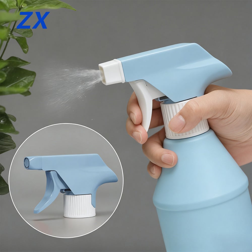 Customized Color 28/410 28/400 Plastic Chemical Resistance Pressure Industrial Foam Nozzle Matte Trigger Sprayer