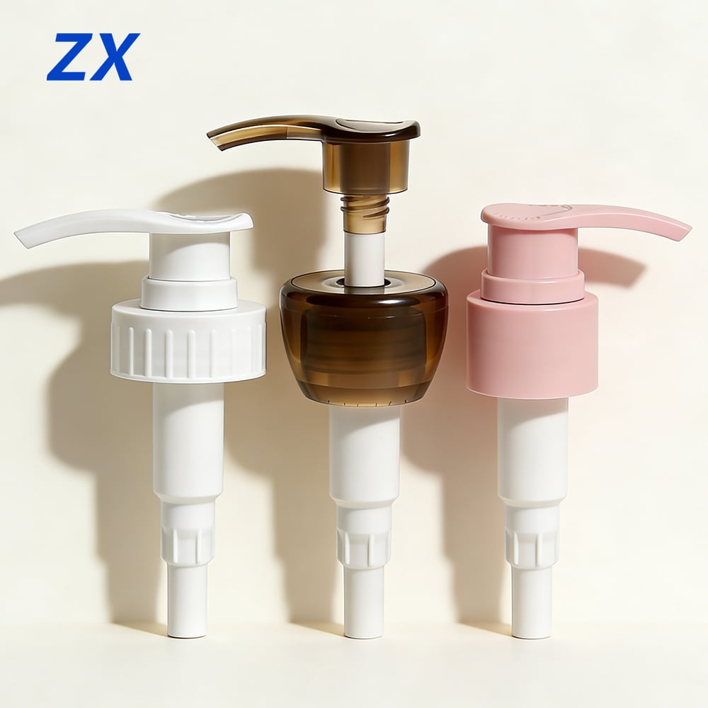 High Quality 24/410 External Spring Lotion Pump No-Leak Design Plastic Pump Head for Hand Soap Body Lotion Bottles