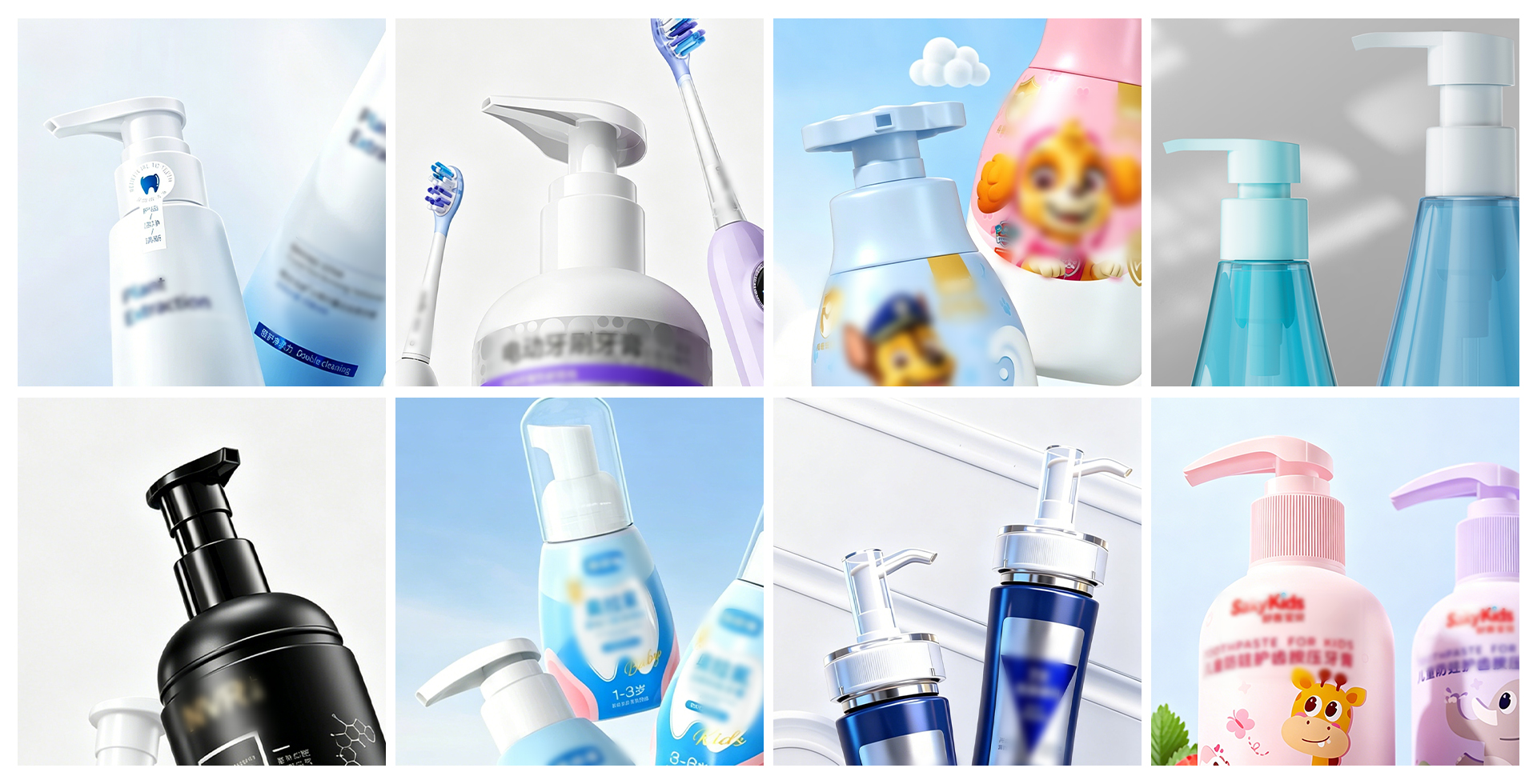 Customized Left Right Switch Self-locking External Switch Toothpaste Pump Head for Toothpaste supplier