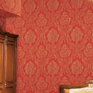 Luxury Foamed Paintable Decorative Textile Fiberglass Wallcovering / Glass Fibre Wallpaper for Interior Wall Decoration 1mx30m manufacture