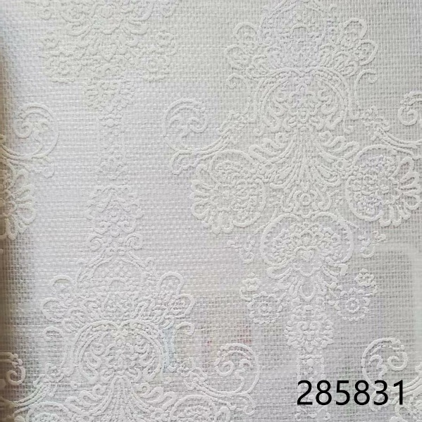 Luxury Foamed Paintable Decorative Textile Fiberglass Wallcovering / Glass Fibre Wallpaper for Interior Wall Decoration 1mx30m supplier