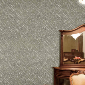 Luxury Foamed Paintable Decorative Textile Fiberglass Wallcovering / Glass Fibre Wallpaper for Interior Wall Decoration 1mx30m supplier