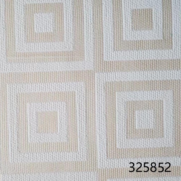 Luxury Foamed Paintable Decorative Textile Fiberglass Wallcovering / Glass Fibre Wallpaper for Interior Wall Decoration 1mx30m manufacture