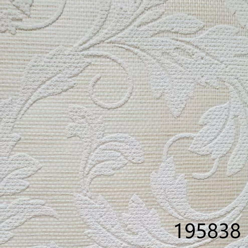 Luxury Foamed Paintable Decorative Textile Fiberglass Wallcovering / Glass Fibre Wallpaper for Interior Wall Decoration 1mx30m details