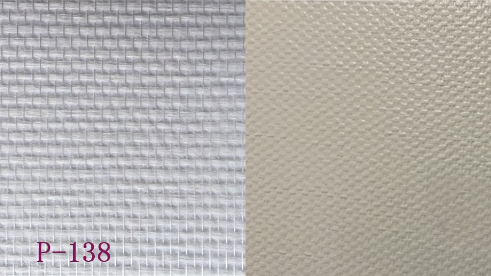 White Paintable Decorative Textile  Fiberglass Wallcovering / Glass Fibre Wallpaper for Interior Wall Decoration 1mx25m or 50m details