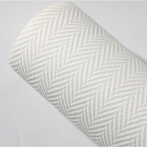 Paintable Textile White Classical Pattern Fiber...