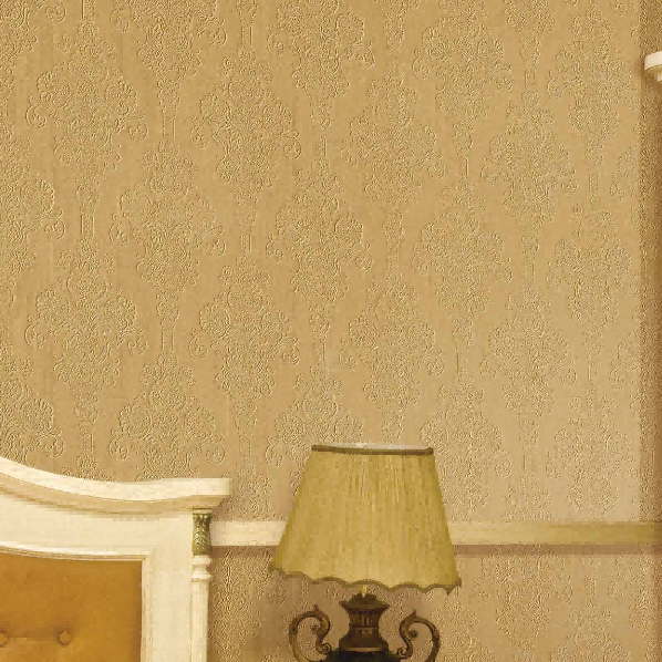 Luxury Foamed Paintable Decorative Textile Fiberglass Wallcovering / Glass Fibre Wallpaper for Interior Wall Decoration 1mx30m details