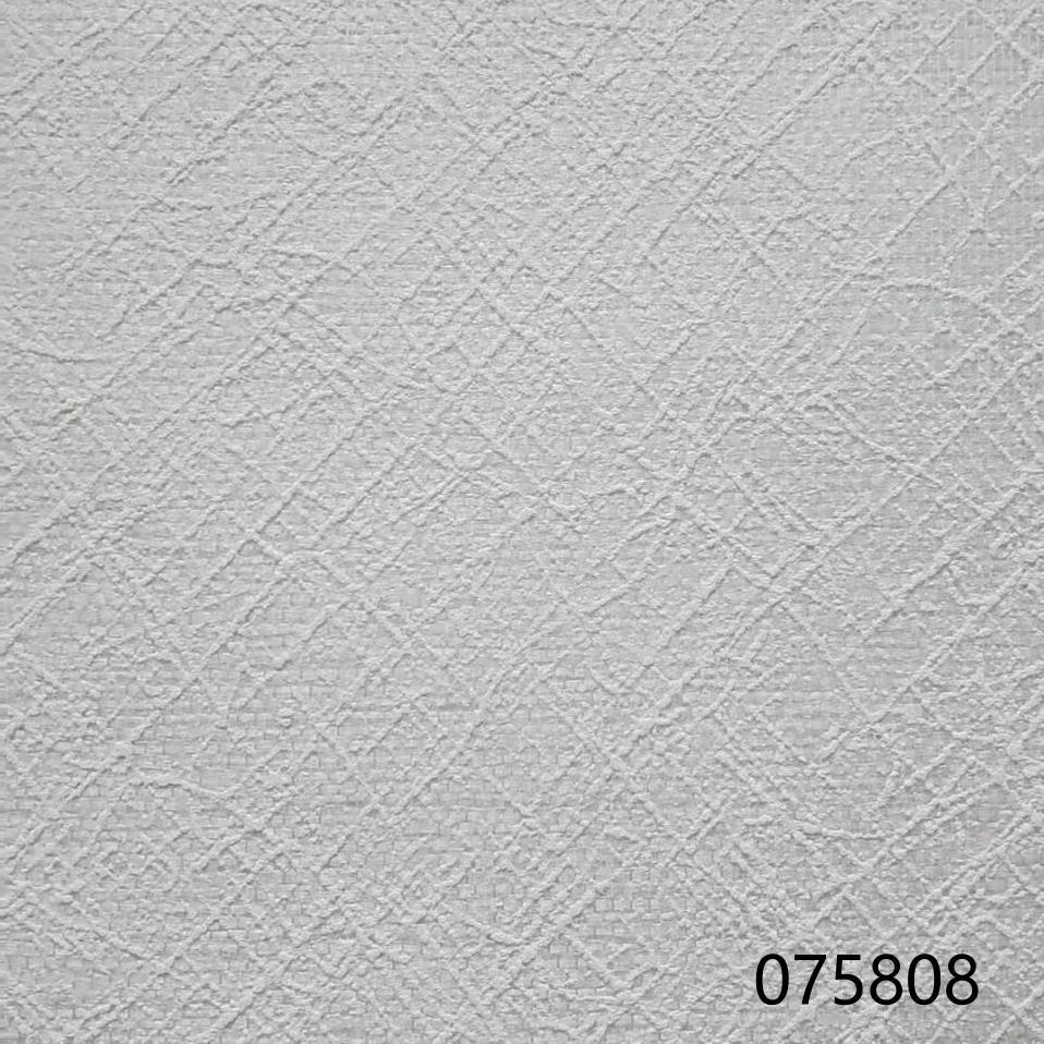 Luxury Foamed Paintable Decorative Textile Fiberglass Wallcovering / Glass Fibre Wallpaper for Interior Wall Decoration 1mx30m manufacture