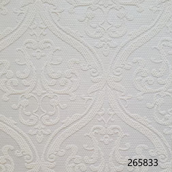 Luxury Foamed Paintable Decorative Textile Fiberglass Wallcovering / Glass Fibre Wallpaper for Interior Wall Decoration 1mx30m factory