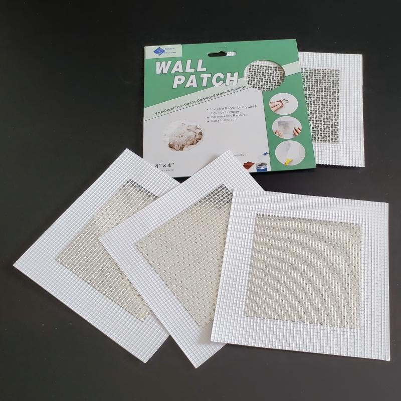 Self-Adhesive Aluminum Wall Repair Patch Kit for Holes and Cracks