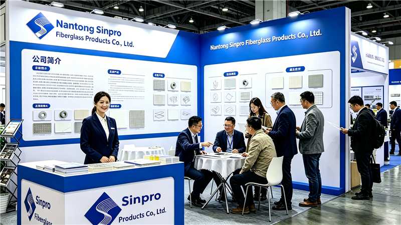  Sinpro Fiberglass Attended the 29th China International Composites Industry and Technology Exhibition