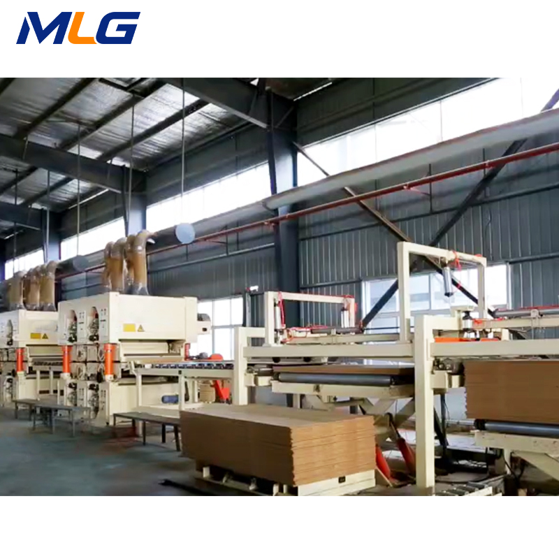 Automatic MDF/HDF Production Line For Decoration & Furniture
