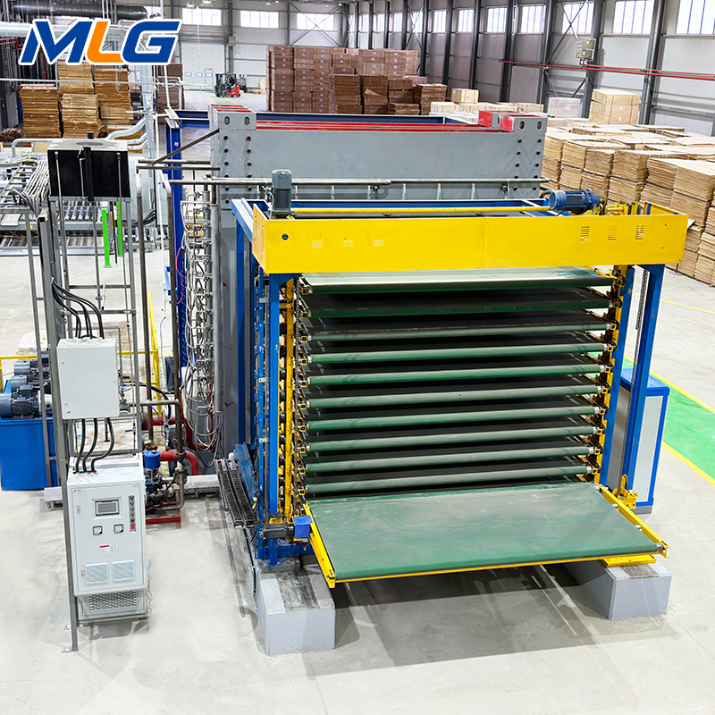 Full Automatic Film Faced Plywood Hot Press Production Line