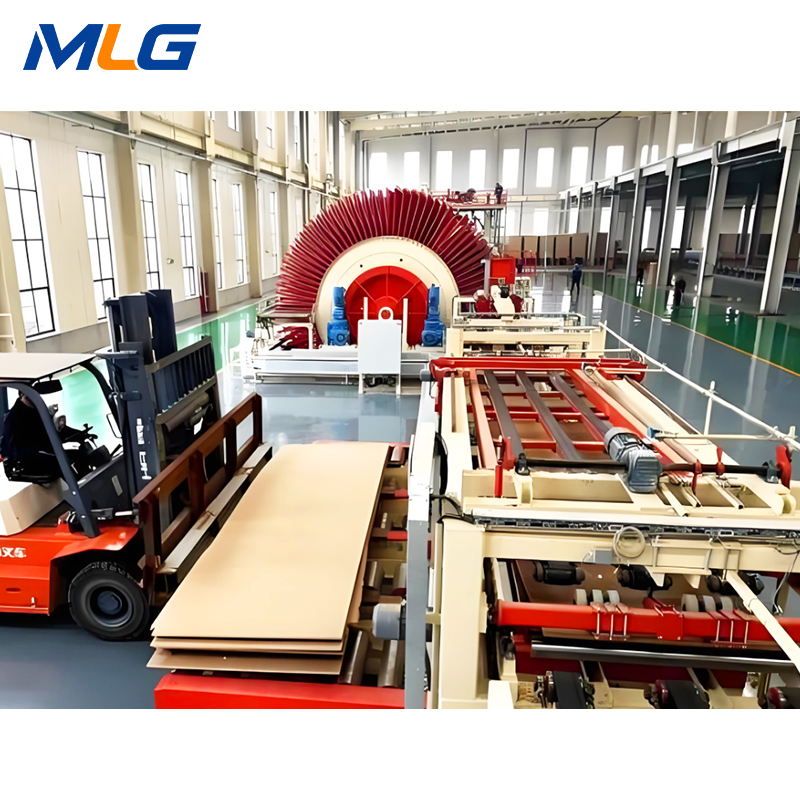 Continuous Press Production Line Industrial Wood Panel Line