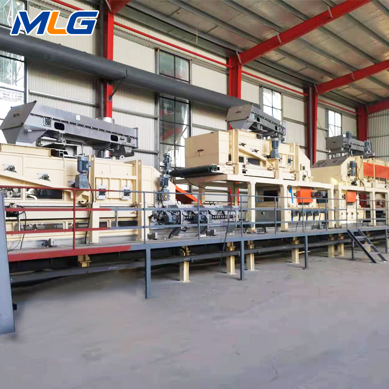 Automatic Particle Board Production Line High Capacity for Wood Panel Manufacturing