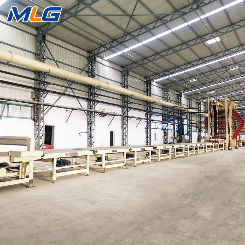 Automatic Particle Board Production Line High Capacity for Wood Panel Manufacturing