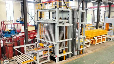 Hot Press Machine Upgrade for India Factory – Boosting Overall Production Performance