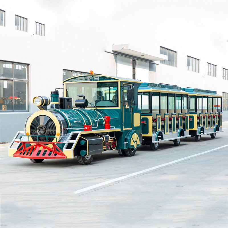 Vintage Open-Air Diesel Tourist Train | 42-Passenger – Model ALGQ-LX-42