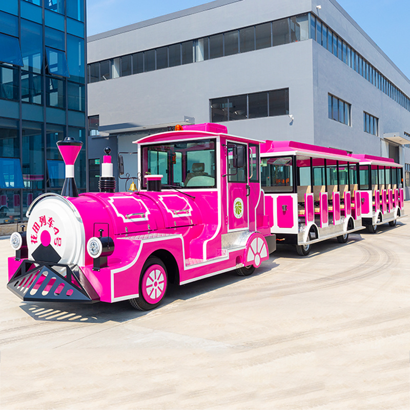 Electric Luxury Trackless Sightseeing Train | 42 Seats – Model ALGD-CL-42