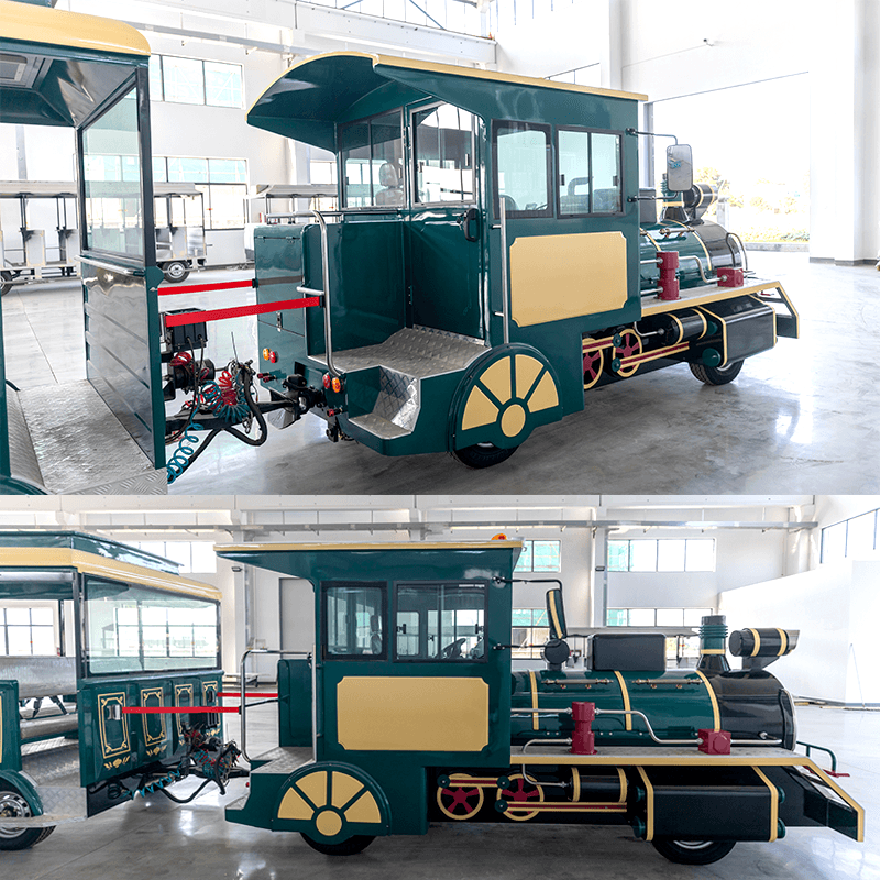 Increase Ride Capacity with a Trackless Park Train