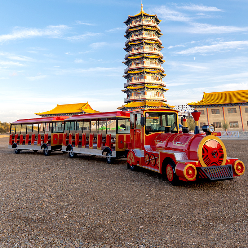 Open-Top Diesel Sightseeing Train | 72-Seat Standard Model – ALGQ-CL-72