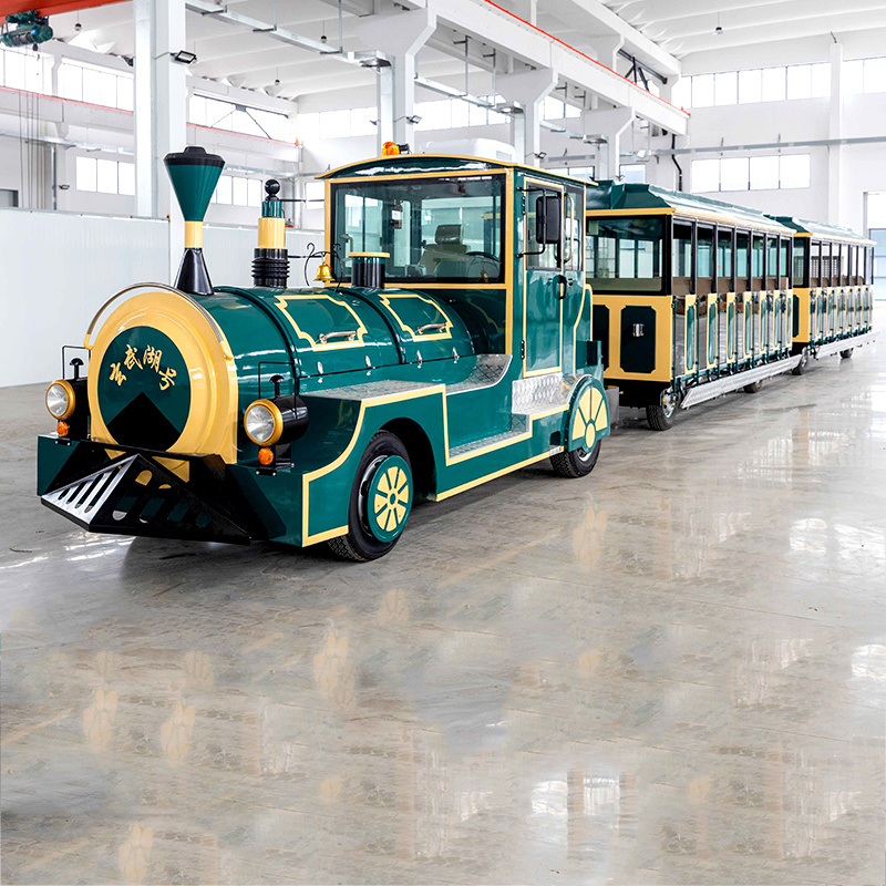 Electric 72-Seat Sightseeing Train | Automatic Sliding Door – Model ALGD-CL-72