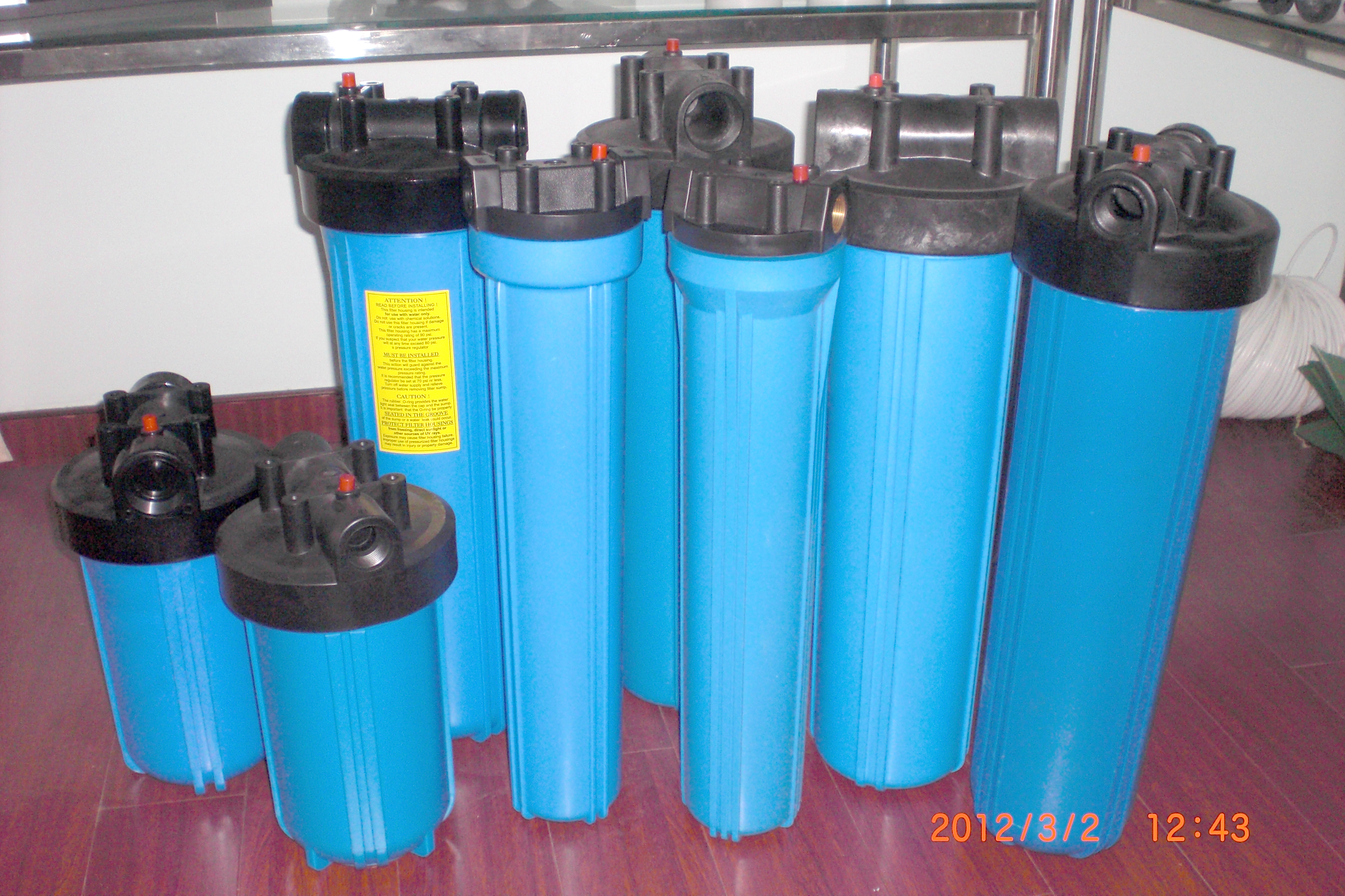 Unmatched Filtration Efficiency of Big Blue Water Filter Systems