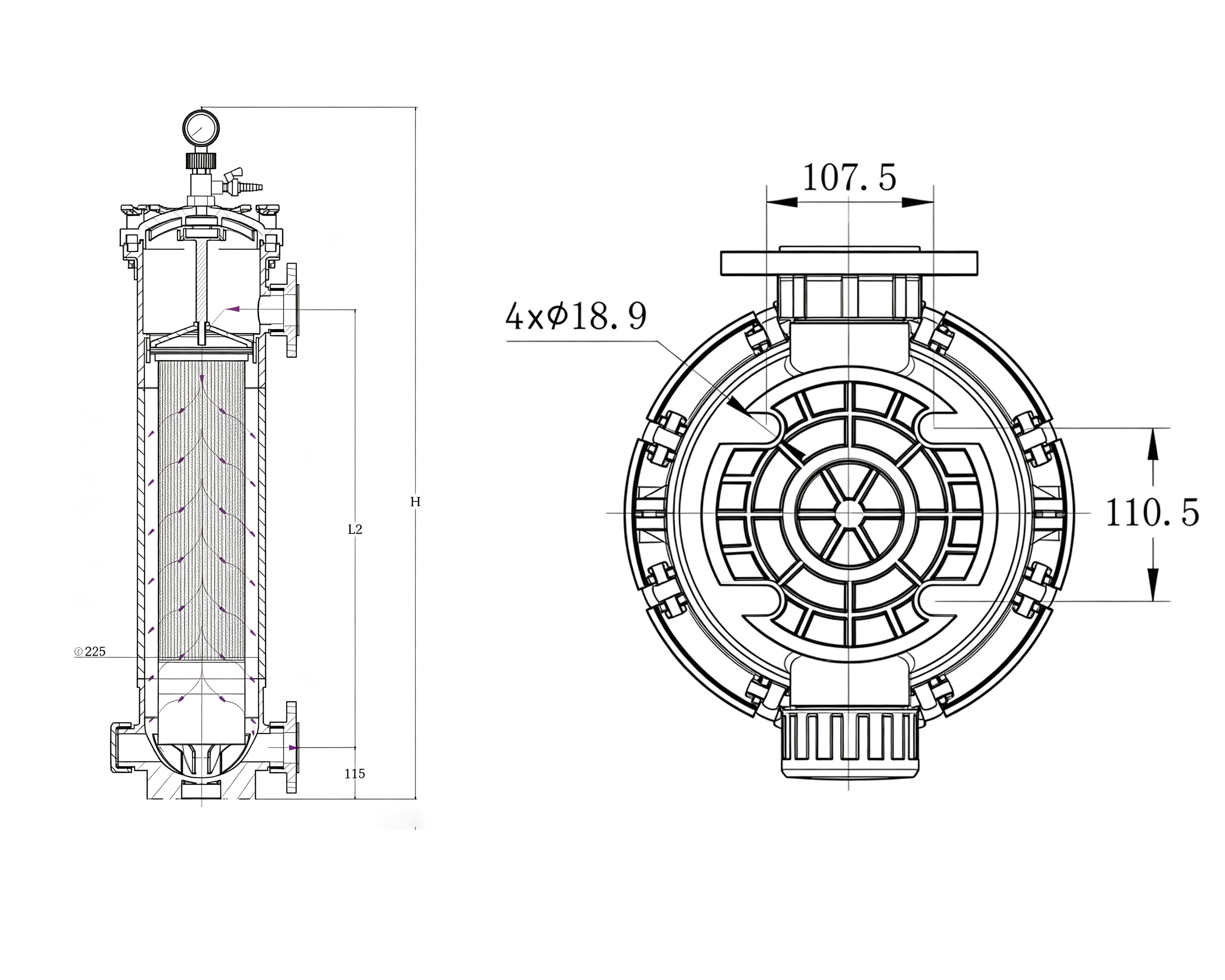 PP PVDF High Flow Cartridge Filter Housing01.png