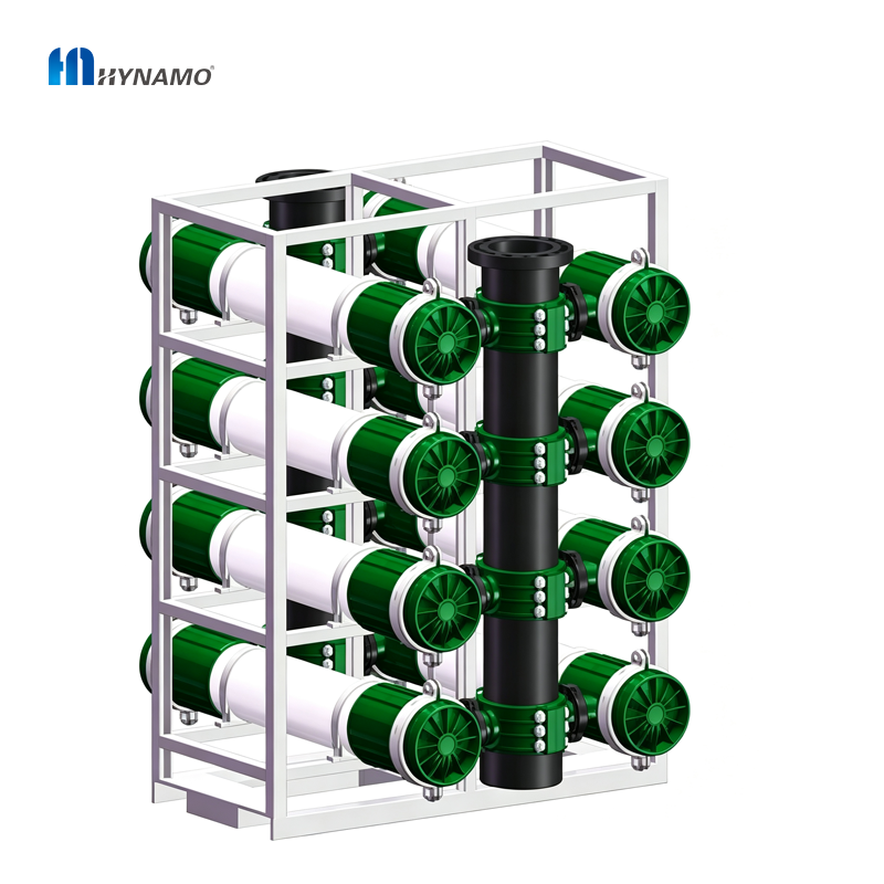 High flow cartridge filter housing