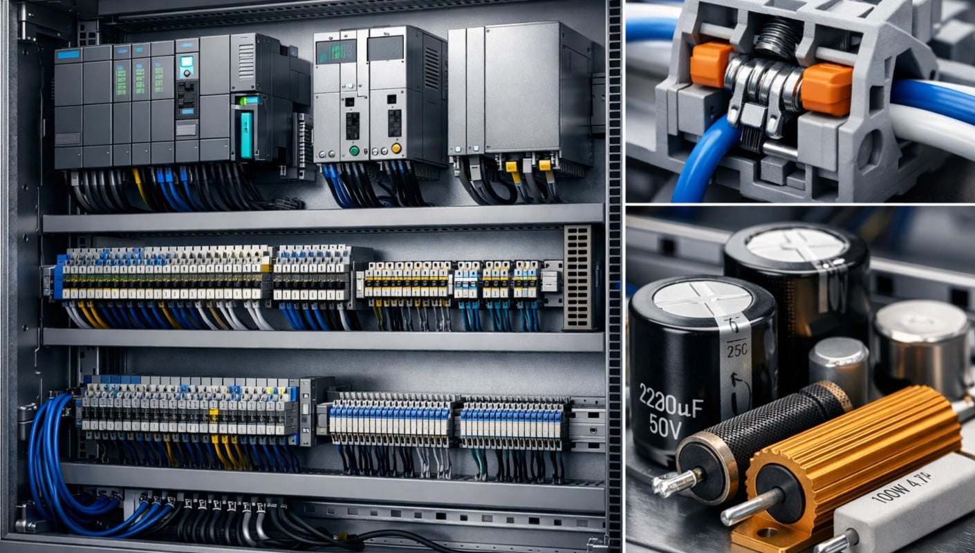 Scaling Industrial Automation: A Comprehensive Guide to Selecting Passive and Active Components for Rugged Control Units