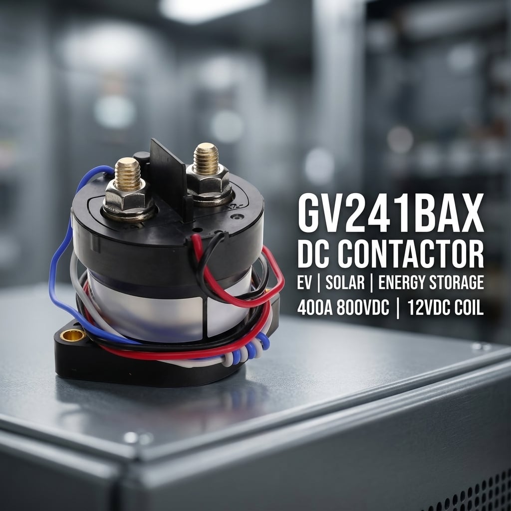 GV241BAX 400A 800VDC 12VDC High Voltage DC Contactor