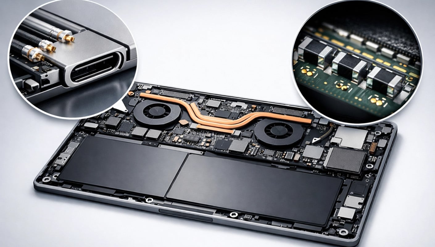 Miniaturization and Power Density: Solving High-Speed Data Transmission Challenges in Next-Generation Thin-and-Light Laptops