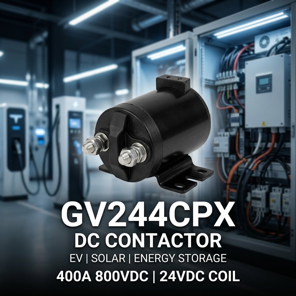 GV244CPX 400A 800VDC 24VDC High Voltage DC Contactor