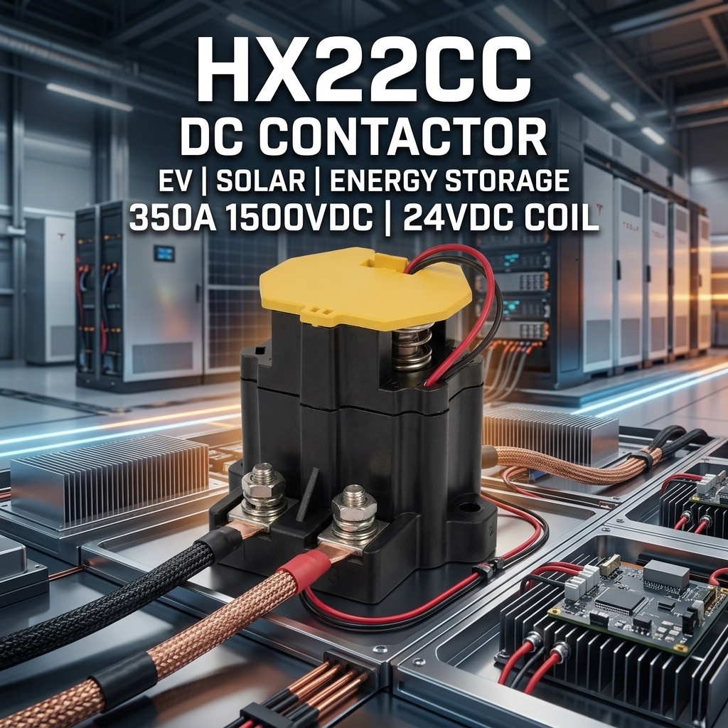 HX22CC 300A 1500VDC High Voltage DC Contactor
