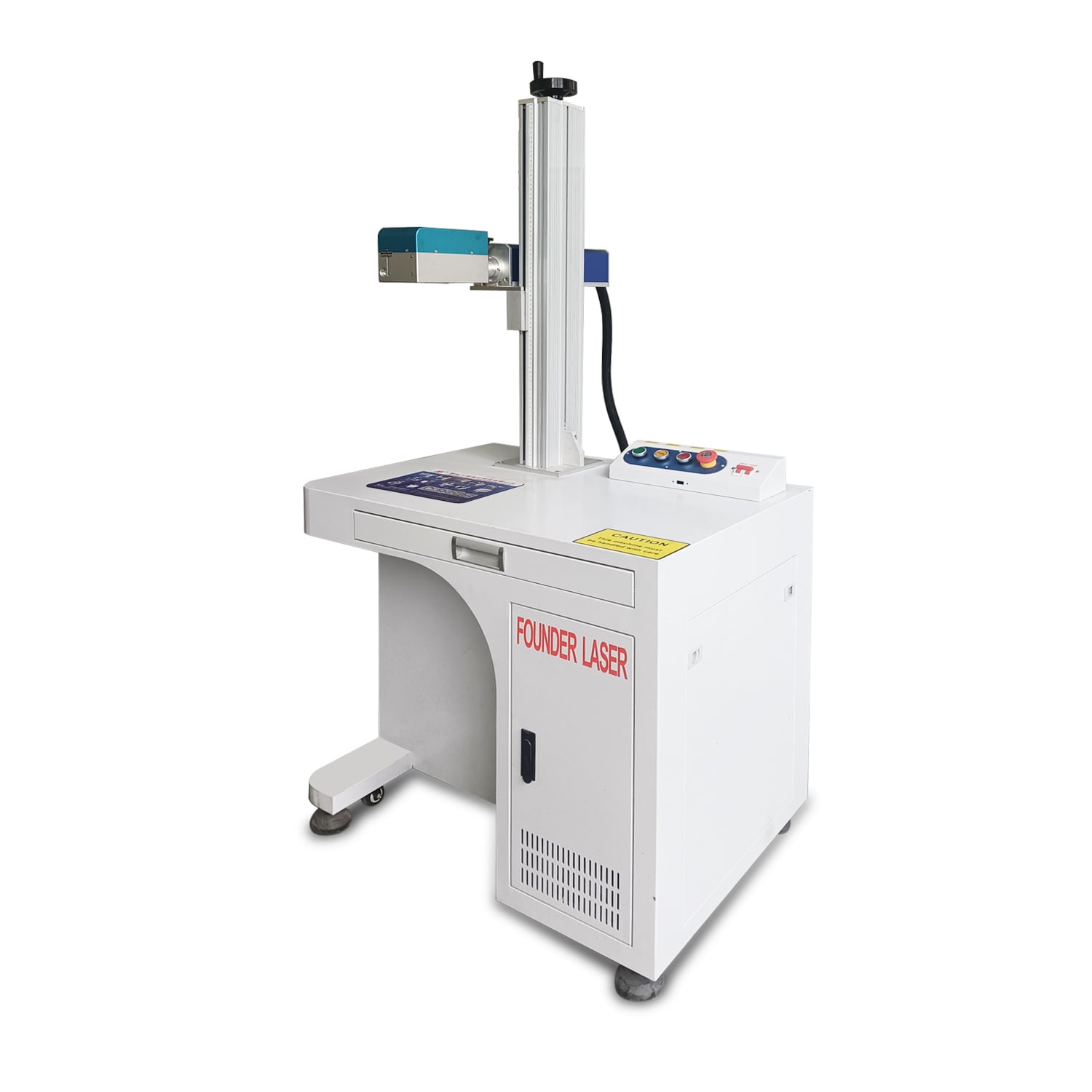 3D Fiber Laser Marking Machine for Curved Surface Metal