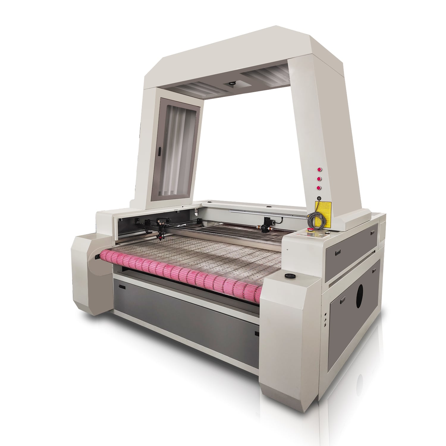 1610 Auto Feeding Laser Cutter with CCD Camera for Fabric