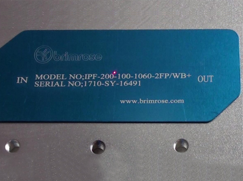 Split Fiber Laser Marker for Metal with High-Speed Engraving details