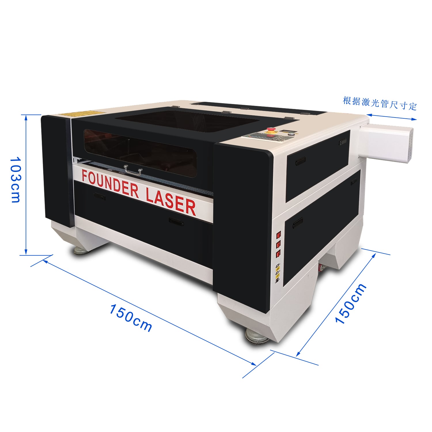 6090 CO2 Laser Machine 100W Ruida CNC Laser Engraver