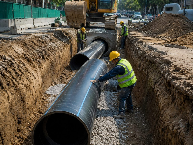 Tianjin Urban Old Pipe Network Trenchless Renovation Project