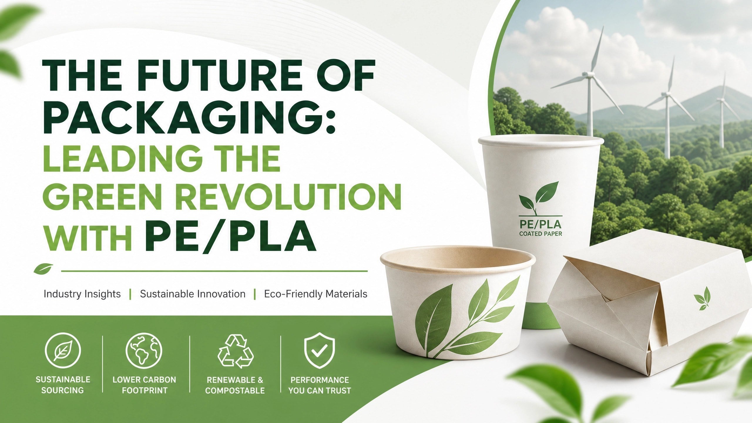 Industry News: PE/PLA Coated Paper Leads New Environmental Trend in Food Packaging