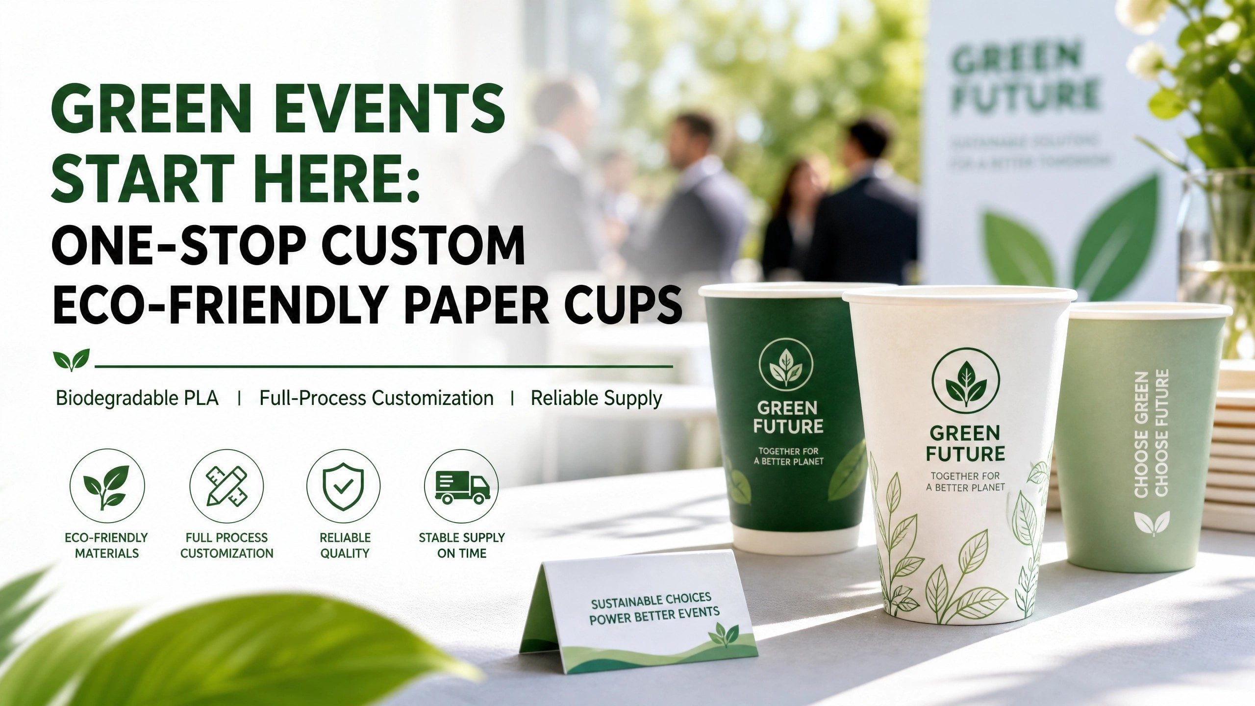 Customer Case Study: Yizhouyuan Custom Paper Cup Solution Helps Large Event Organizers Create Green Events